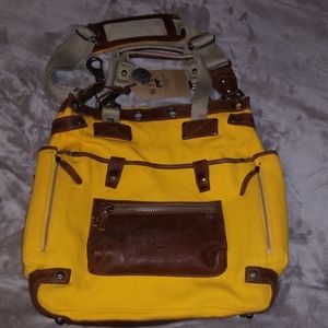 WILL Leather Goods unisex travel tote set NWT